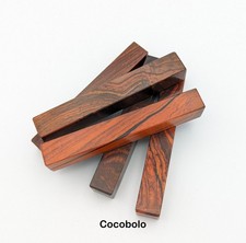 Cocobolo Pen Blanks - Exotic Hardwood for Woodworking, High-End Projects