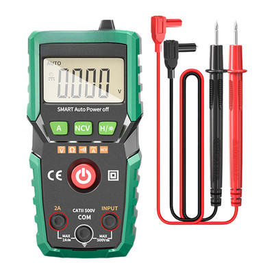 Handheld Digital Multimeter for Voltage Current Resistance Measurement