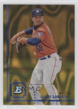 2022 Bowman Heritage Gold Lava Refractor 44/50 Dauri Lorenzo #BHPC-42 0tw4