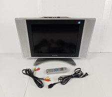 Sharp LC-15SH6U LCD TV SD Retro Game 480i 480p Tested Working 15" liquid crystal