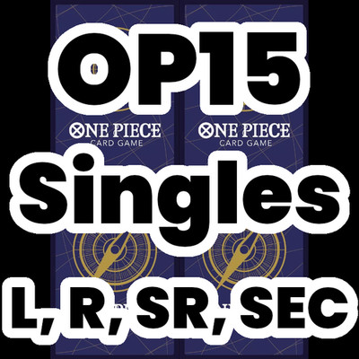 OP15 Singles - One Piece Card Game English OP-15 OPTCG Select