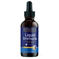 Rx Vitamins Liquid Immuno - Immune Support for Dogs and Cats - 2oz, Chicken