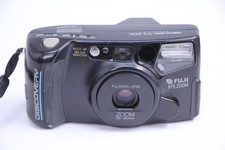 Fuji Fujifilm Discovery 975 Zoom point shoot 35mm film camera works Free Ship