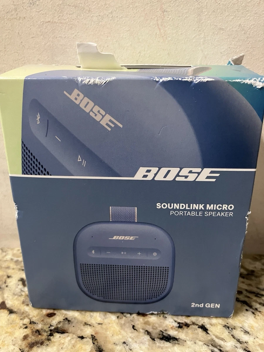 その他 BOSE SOUNDLINK MICRO DARKBLUE Bose SoundLink Micro Next Gen Bluetoothスピーカー IP67防水防塵