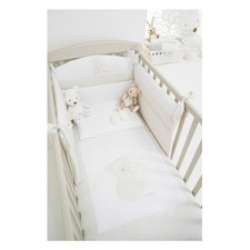 Textile bed set 3 pcs bumper, duvet and pillowcase DOLCECUORE Foppapedretti