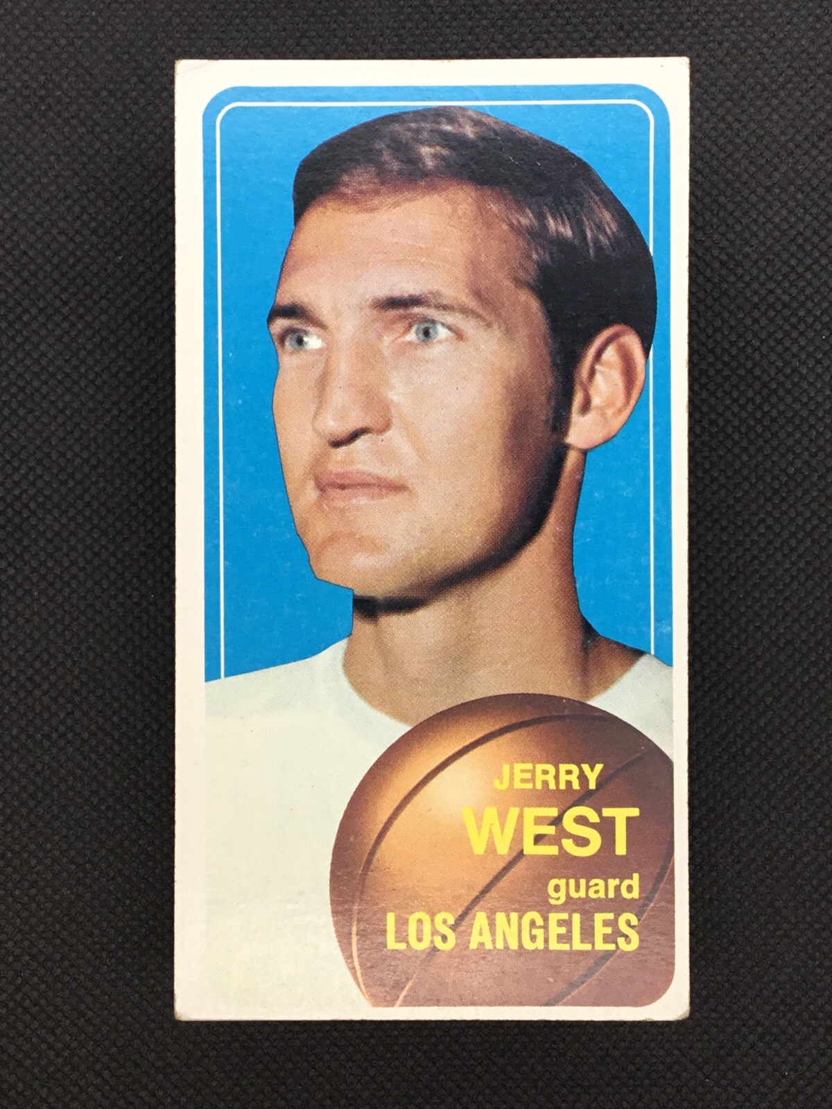 1970-71 Topps Tall Boy #160 Jerry West VG-EX LA Lakers HOF Legend See Pics!