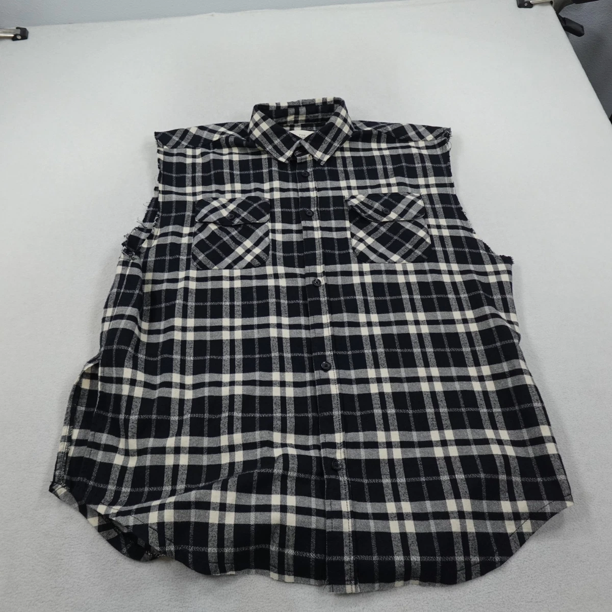 FEAR OF GOD 4th sleeveless Flannel shirt 【公式通販】