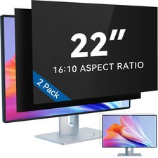  2-Pack 22 Inch Computer Privacy Screen Filter for 16:10 Widescreen Monitor,...