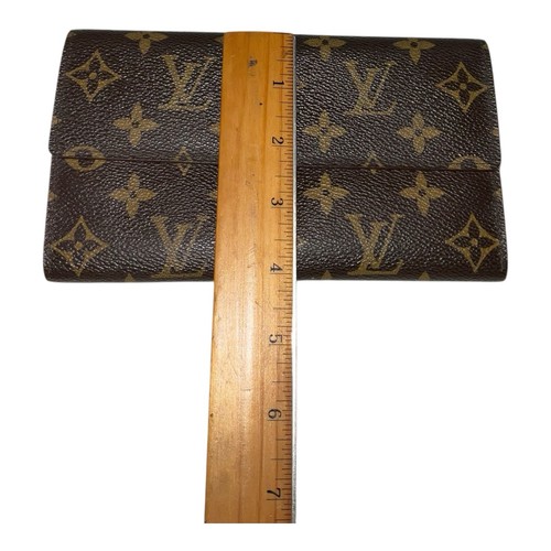 LOUIS VUITTON Monogram Portefeuille Sarah Long Wallet Brown - Picture 11 of 15