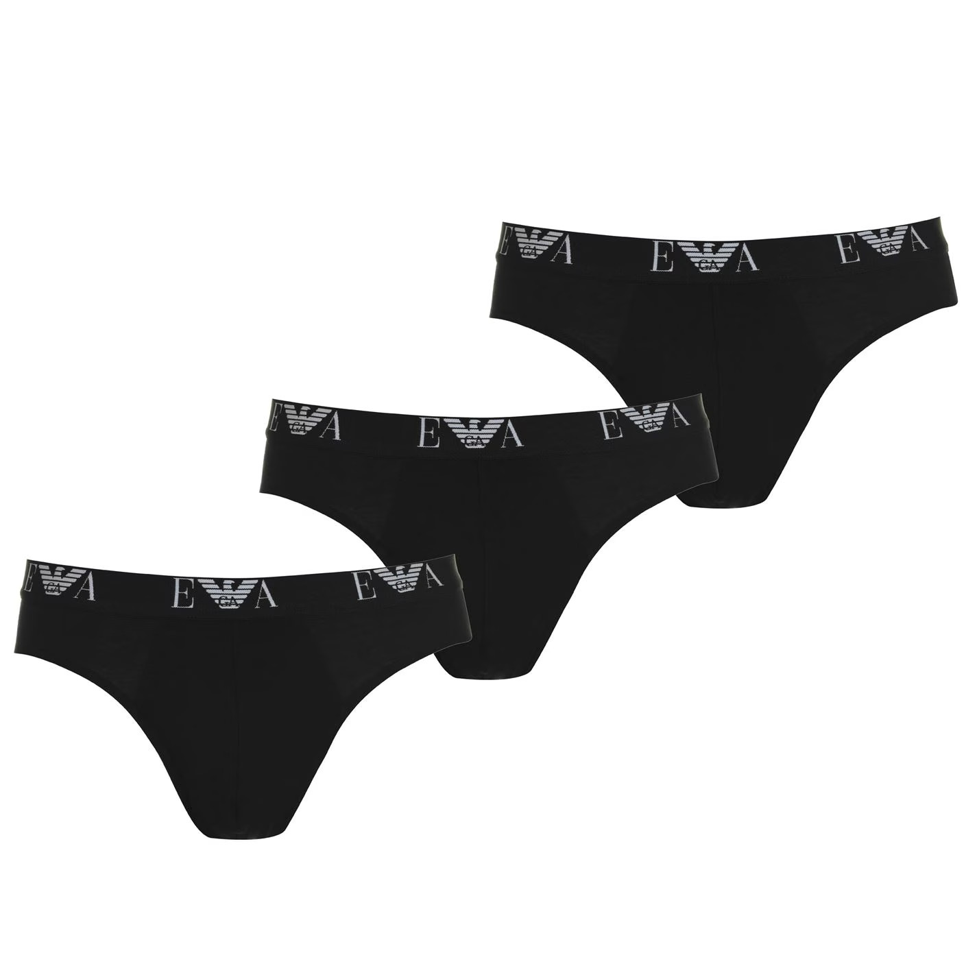 Emporio Armani 3-Pack Men's M Stretch Cotton Briefs