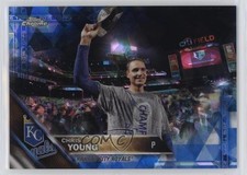 2016 Topps Box Set Chrome Sapphire Edition /250 Chris Young #358 0j53