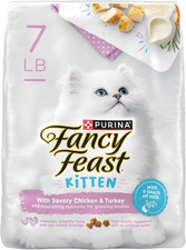 Purina  Kitten with Savory Chicken and Turkey Kitten Dry Food - 7 Lb. Bag 4.71 per pound