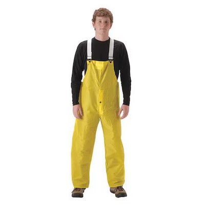 Nasco 80Tyl Rain Bib Overall, Nylon, Polyurethane, 29 In Inseam, 40 In To 42 In