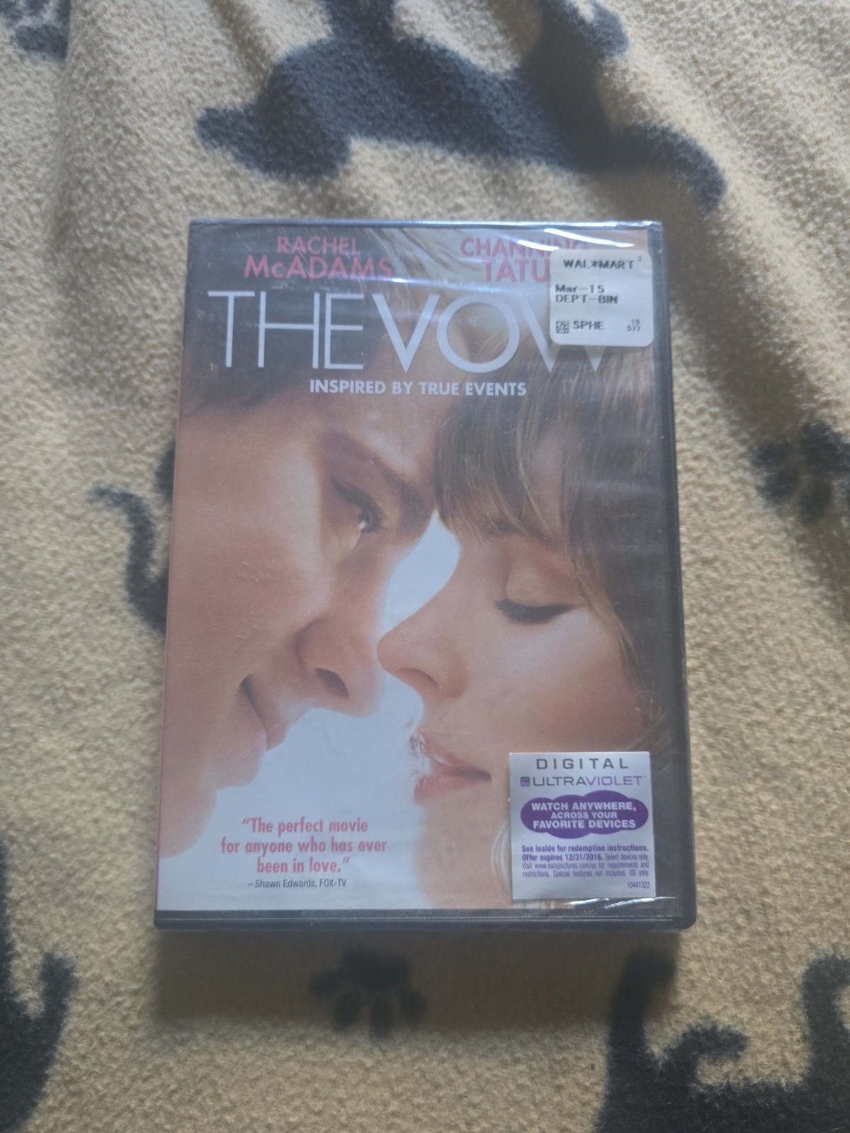 The Vow [DVD] 2012 Channing Tatum Rachel McAdams SEALED