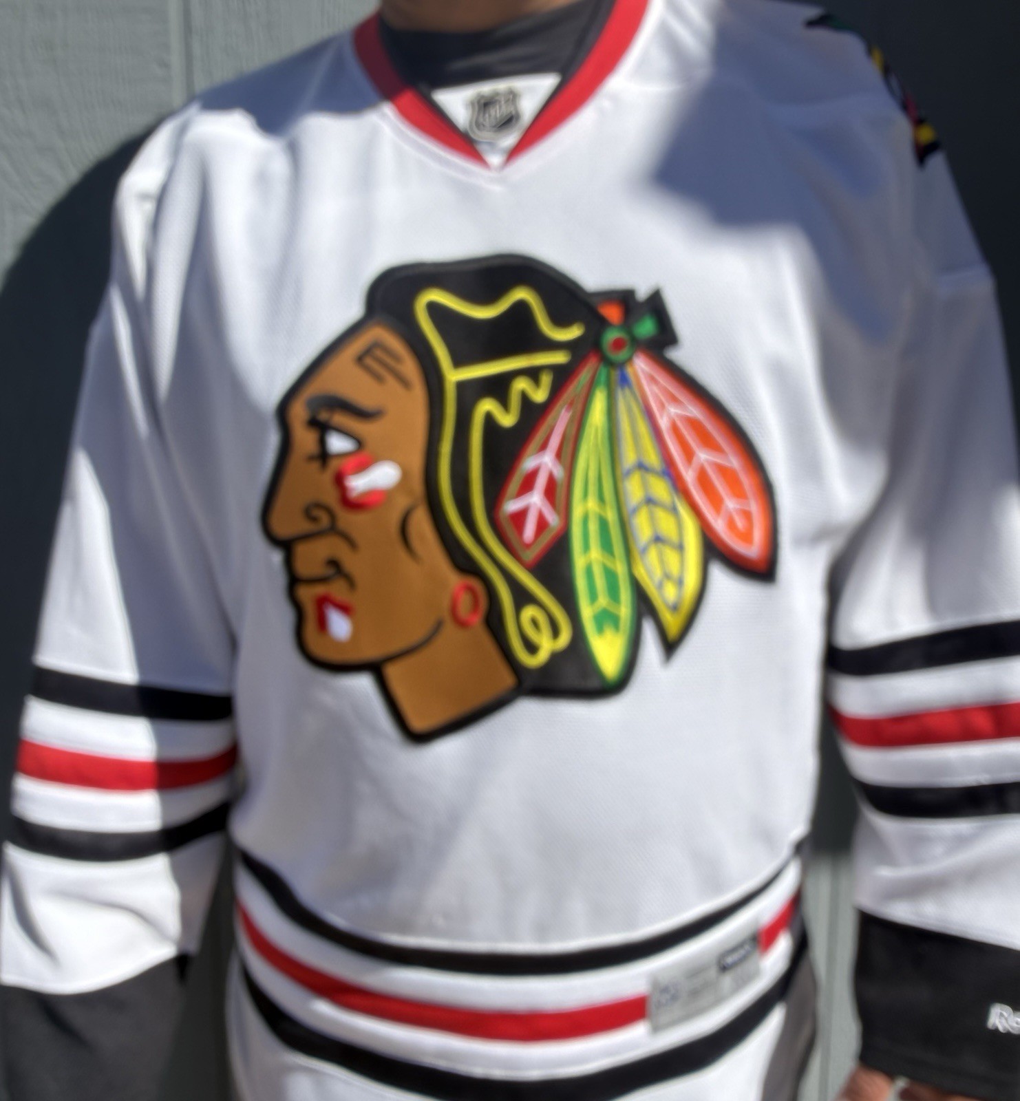 White Chicago Blackhawks Jersey