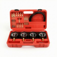 Vacuum Carburetor Synchronizer Analog Vacuum Gauge Kit Portable for DIY Riders