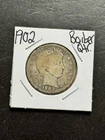 1900 P Barber Silver Quarter Good Better Date U.S. 25c Type Coin (Raw18312)
