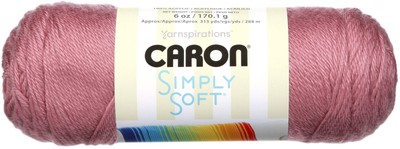 Caron Simply Soft Solids Yarn-Plum Wine H97003-9722
