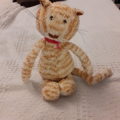 Jellycat Miaow Bella Cappuccino Katze selten mit Etikett ohne Glocke