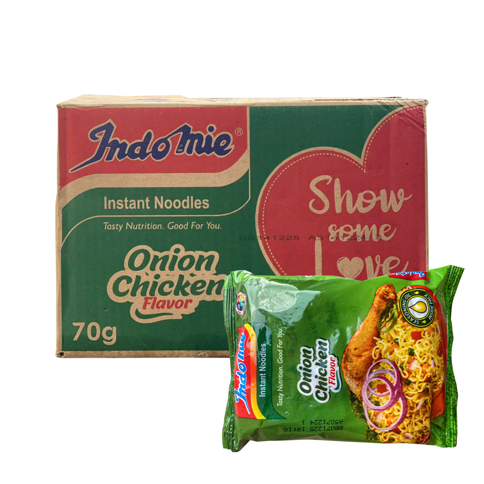 Indomie Instant Onion Chicken Flavour  Noodles 70g X 40 Packs