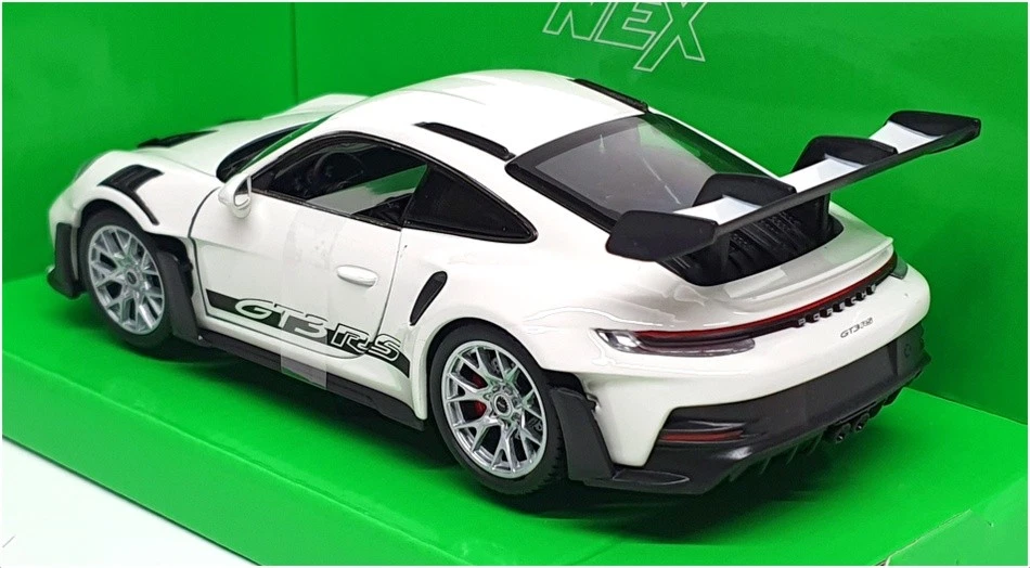 Welly NEX escala 1/24 fundido 24122W - Porsche 911 GT3 (992) - Branco - Imagem 2 de 4