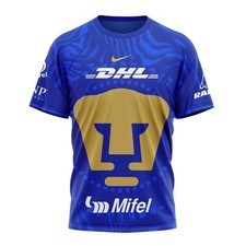 Personalized LIGA MX Pumas UNAM T-Shirt 2026 Away Kits Mexico Soccer Shirt
