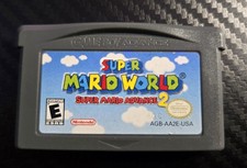 Super Mario World: Super Mario Advance 2 (GBA) Authentic ***WITHOUT CASE***