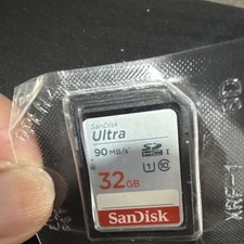 SanDisk Ultra 32GB SDHC High Speed Class 10 90MB/s Memory Card Universal