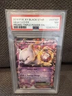 Pokemon Mewtwo EX Triple Power Tin Black Star Promo XY107 PSA 7 New Cert