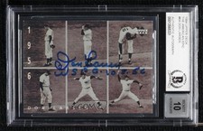 BAS 1994 Ken Burns Baseball: The American Epic Don Larsen #64 BGS Authentic ow6