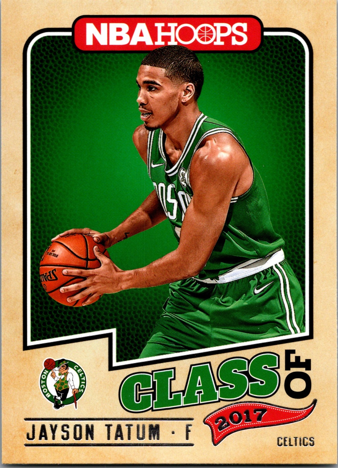 2017-18 Panini NBA Hoops Jayson Tatum Class Of 2017 #3 Boston Celtics