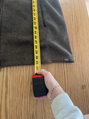 Women's L.L.Bean Sweater Fleece Coat - Picture 5 of 14