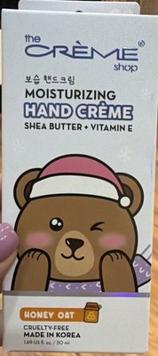 The Crème Shop Hand Crème Shea Butter + Vit E- Honey Oat- 50ml