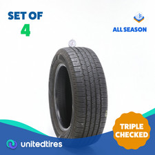Set Of 4 Used 20560r16 Goodyear Reliant All-season 92v - 7.5-932