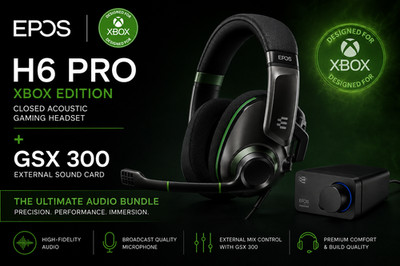 EPOS H6 Pro Xbox Edition Gaming Headset + EPOS GSX 300 USB Audio Amplifier