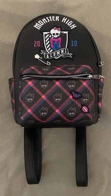Monster High Alumni 2010 Mini Backpack Rare Clean Used See Read