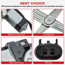 Power Window Motor w/ 2-Pins for Dodge Ram 1500 2500 3500 4500
