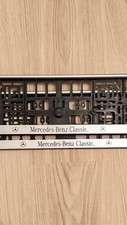 Mercedes Benz Classic Schilderhalter Kennzeichenhalter Nummernschildrahmen