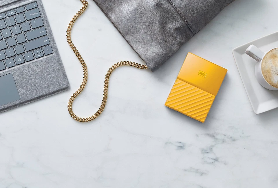 WD 4TB Yellow Passport Portable External Hard Drive-USB 3.0-WDBYFT0040B YLWESN - Image 4 of 4