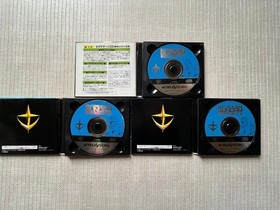 Sega Saturn Mobile Suit Gundam Side Story Trilogy 3 Piece Set SS #51f6a7