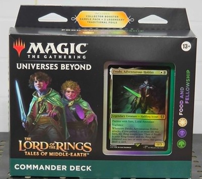 MTG - Commander Deck - Universes Beyond - LOTR - Food & Fellowship | eBay