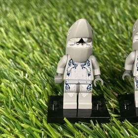 LEGO Atlantis Shark Warrior Minifigure atl004 8057 8060 8078 Rare HTF Genuine