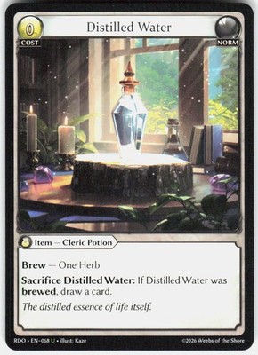 Distilled Water 068 Radiant Origins Grand Archive