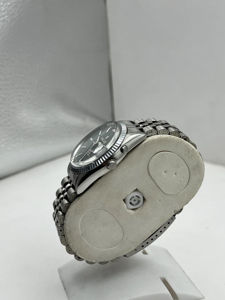 Reloj Pulsera Hombre Ricoh President 061121 Automático 21 Joyas Japón”. - Imagen 3 de 4