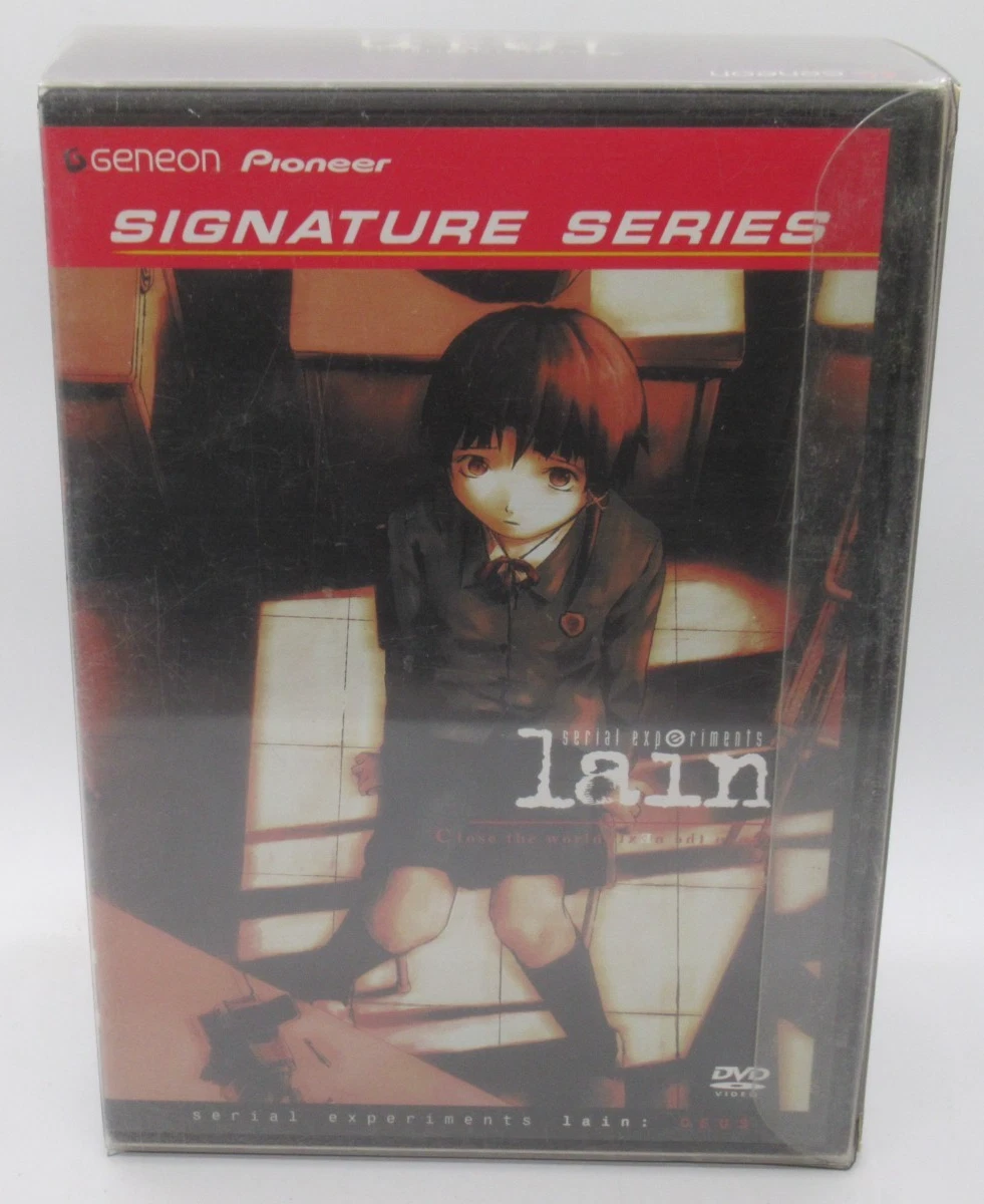 Serial Experiments Lain - Complete Series (DVD, 2005, 4-Disc Set