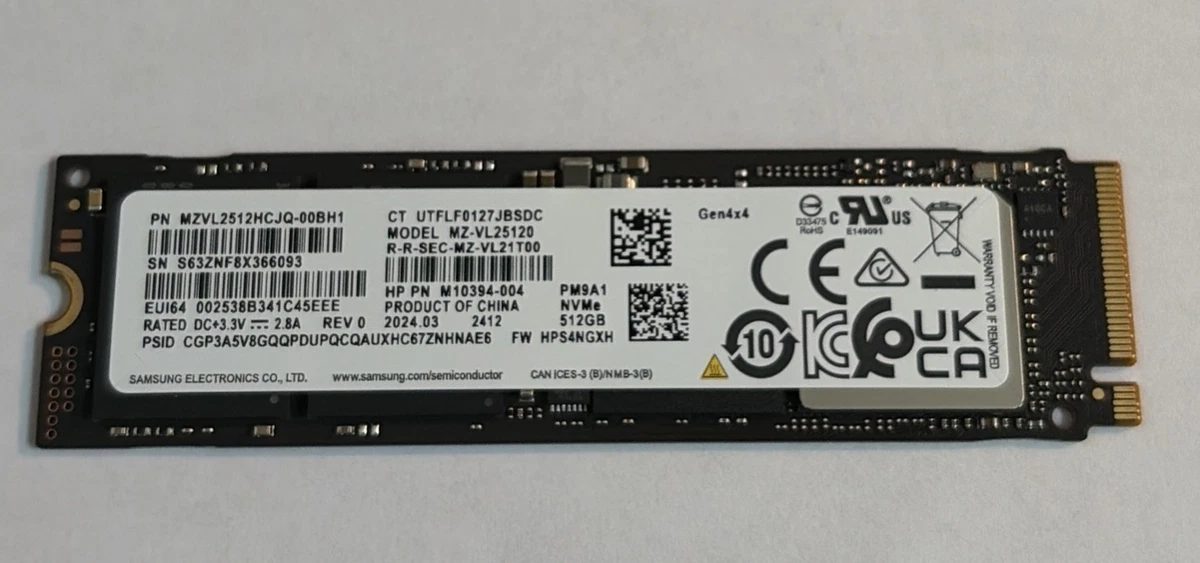 NVME 512 GB Solid State Drives for sale | eBay