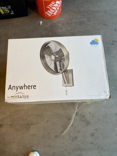 Minka-Aire ‎15 inch Oscillating Ceiling Fan - Matte Black (F307-MBK) - Picture 1 of 5