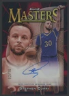 2023-24 Topps Finest Masters Red Black Vapor Refractor Stephen Curry AUTO 2/10
