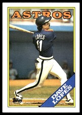 Dave Lopes 1988 Topps #226 Houston Astros MLB READ FREE SHIPPING AutographDen