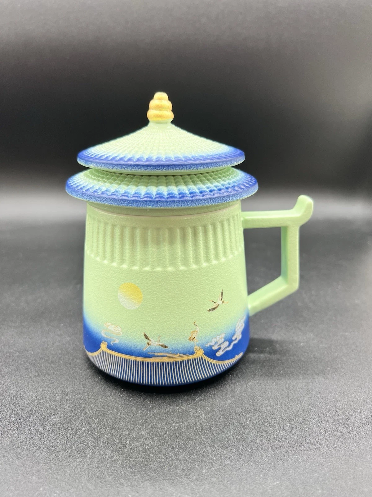 Ceramic Tea Cup With Tea Infuser, Lid, New
Opens in a new window or tab